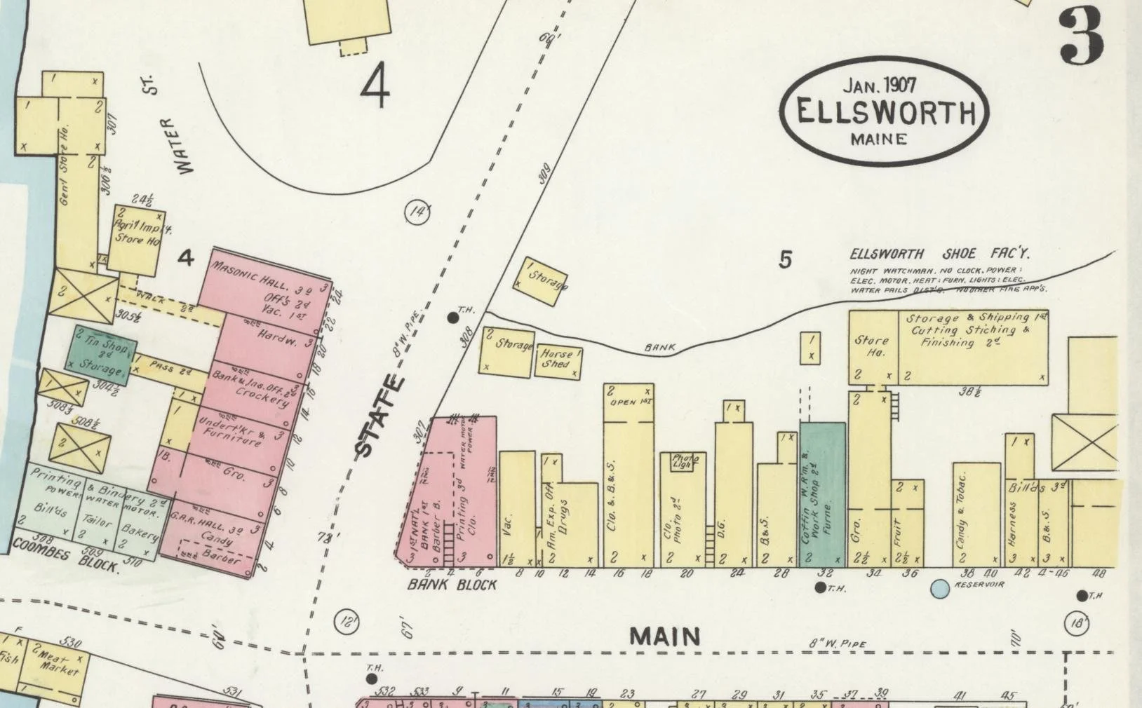 ME, ELLSWORTH, 38.5 Main St, Ellsworth Shoe Factory, 1907.jpg