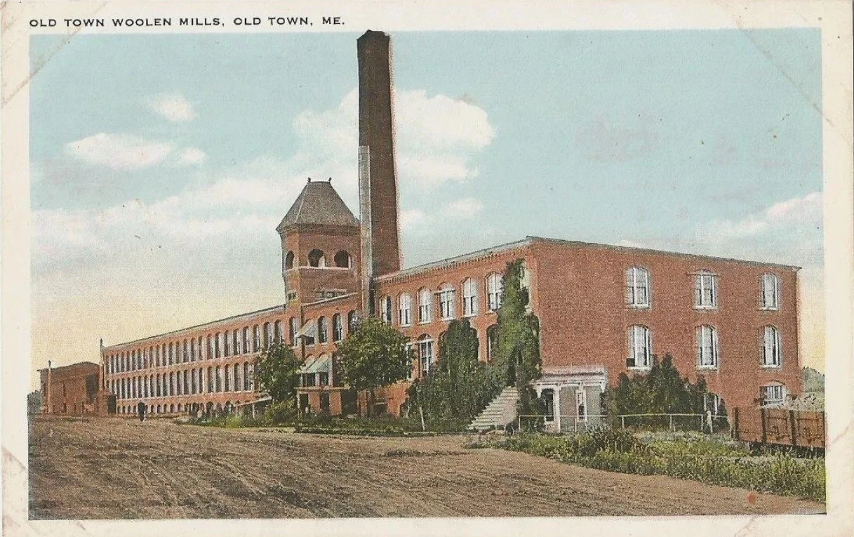 Old Town Woolen Mill, c. 1887‍