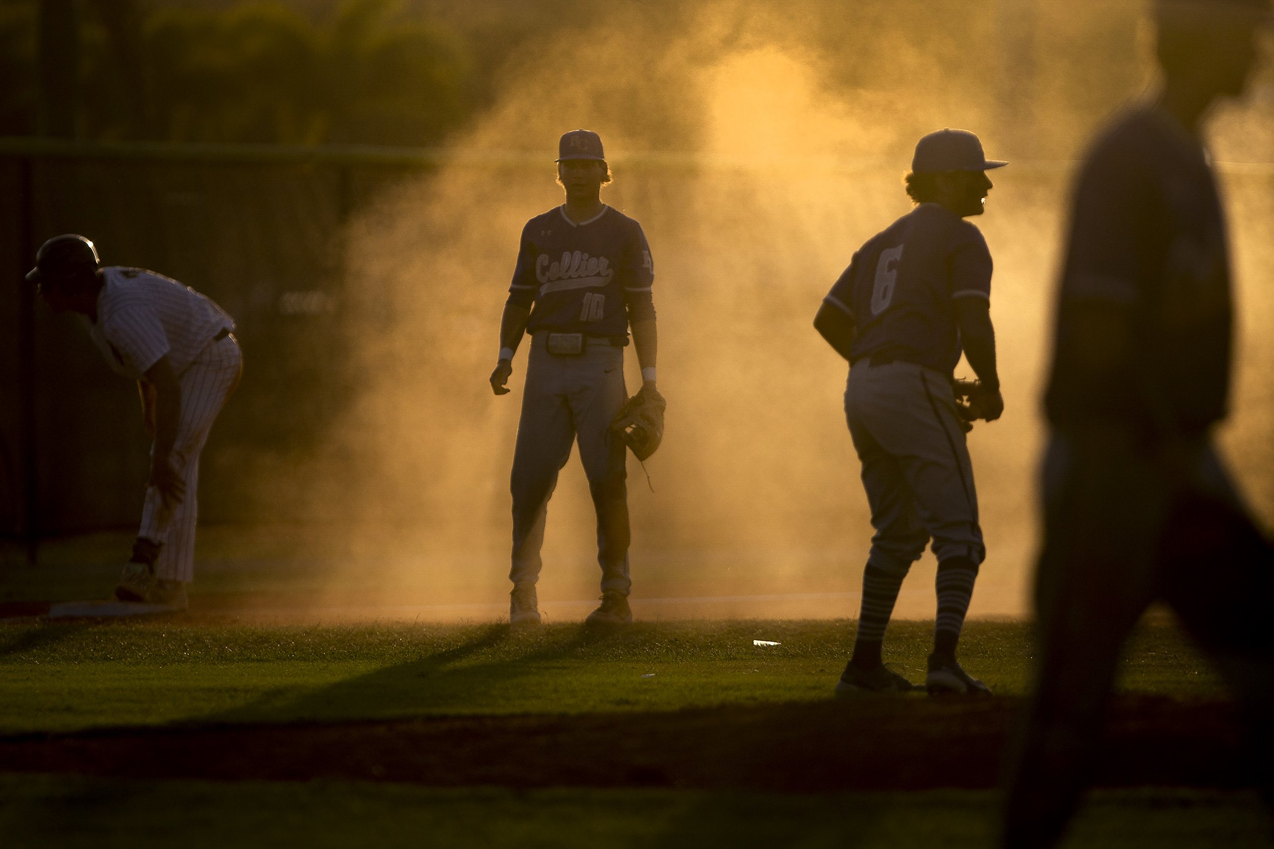Barron Collier High School takes on Naples High School in the Class 5A-District 12 baseball championship at Golden Gate High School on Thursday, April 29, 2021.