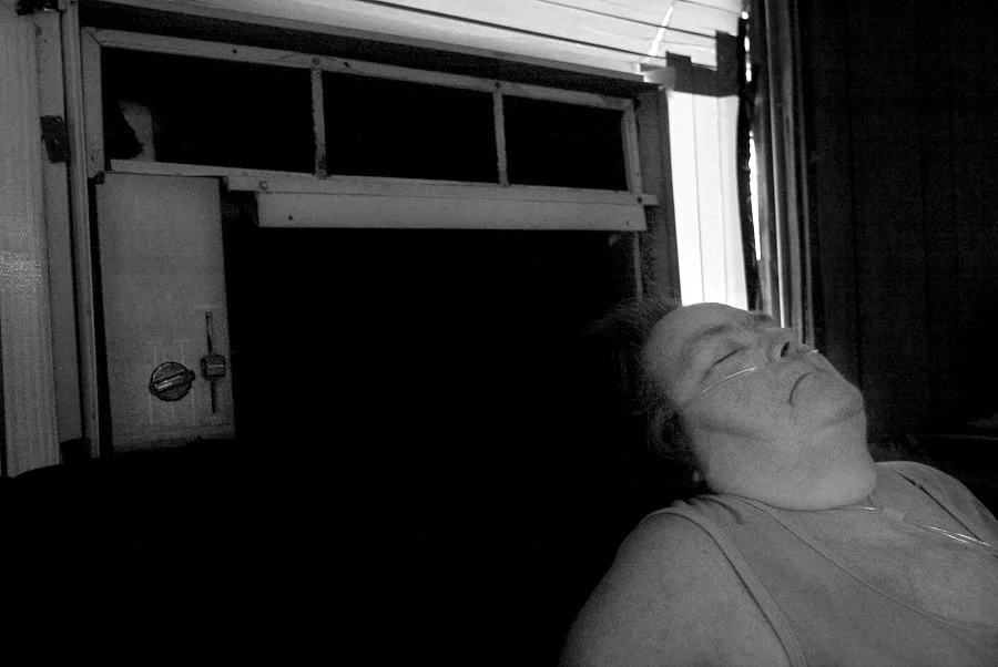  Suffering from COPD and too sick to move a resident spent her day keeping cool under her old swamp cooler.  