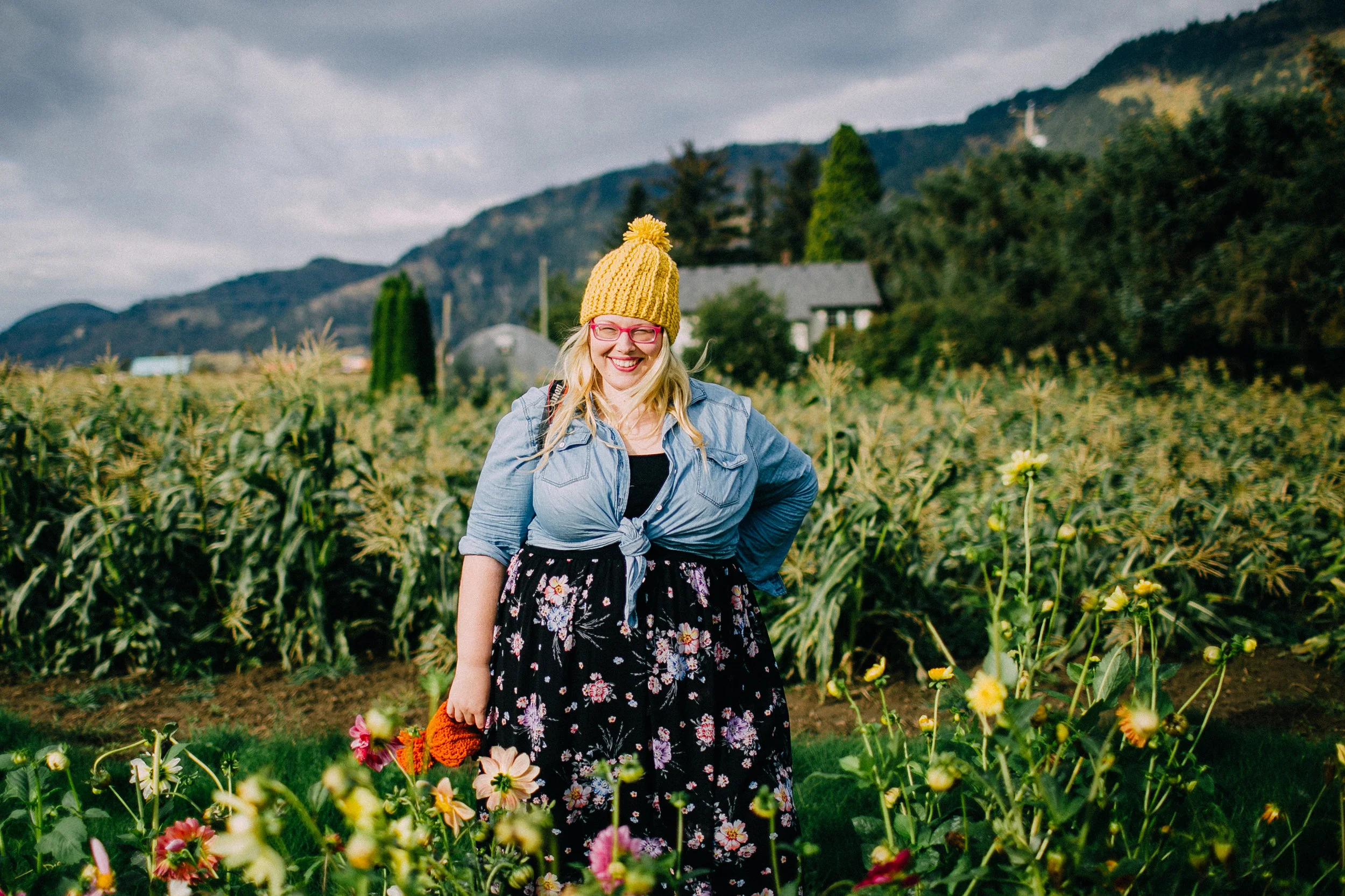 Fabulous hat by Rock n' Wool! Photo by Jennifer Ault