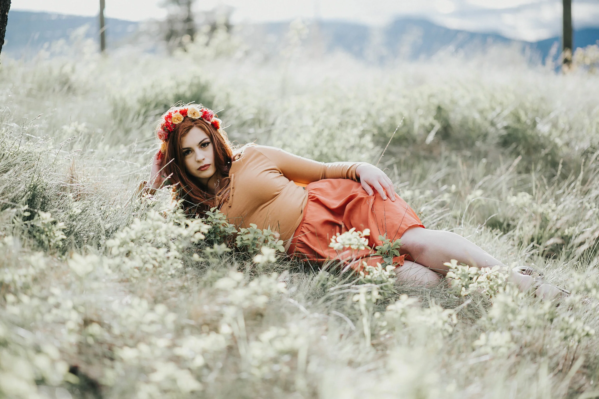 Floral crown by shiverz designs