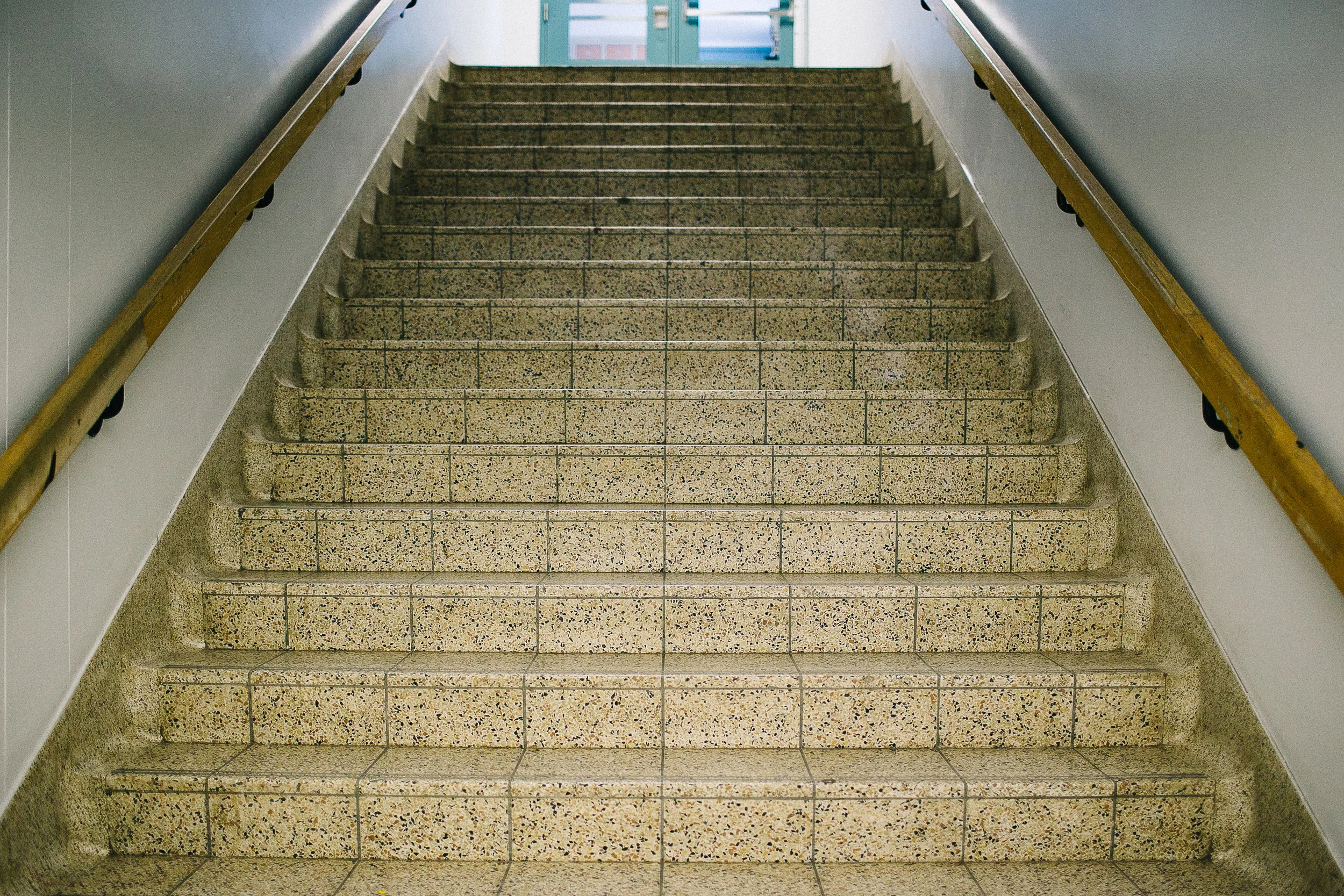 Stairwell to Science Class, Thunder Bay, ON, 2017