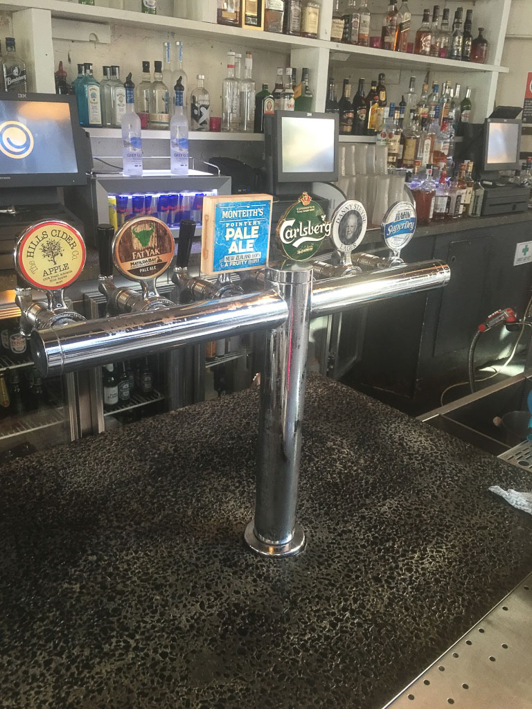new stainless font, Steyne Hotel, Manly