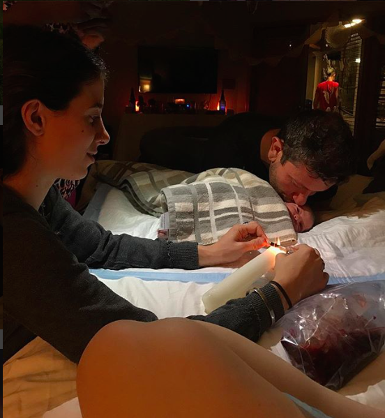 Umbilical cord burning 