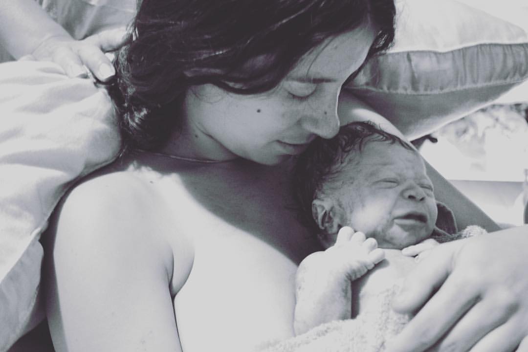Victoria moments after birth