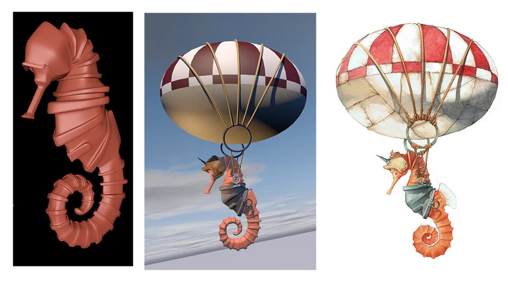 Zbrush Sculpting As Reference Author Illustrator Artist