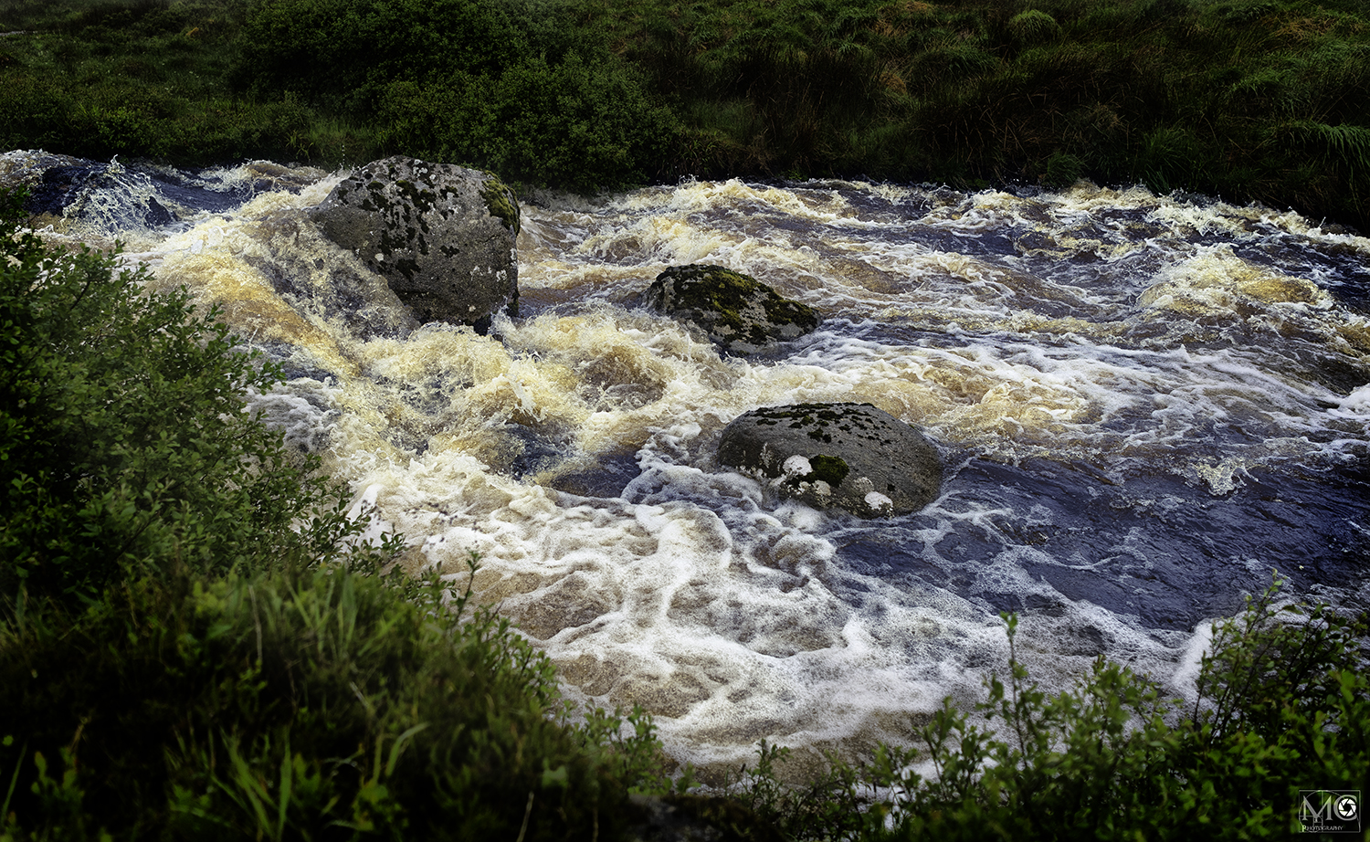 A river after the rain in in Co. Donegal, Ireland.