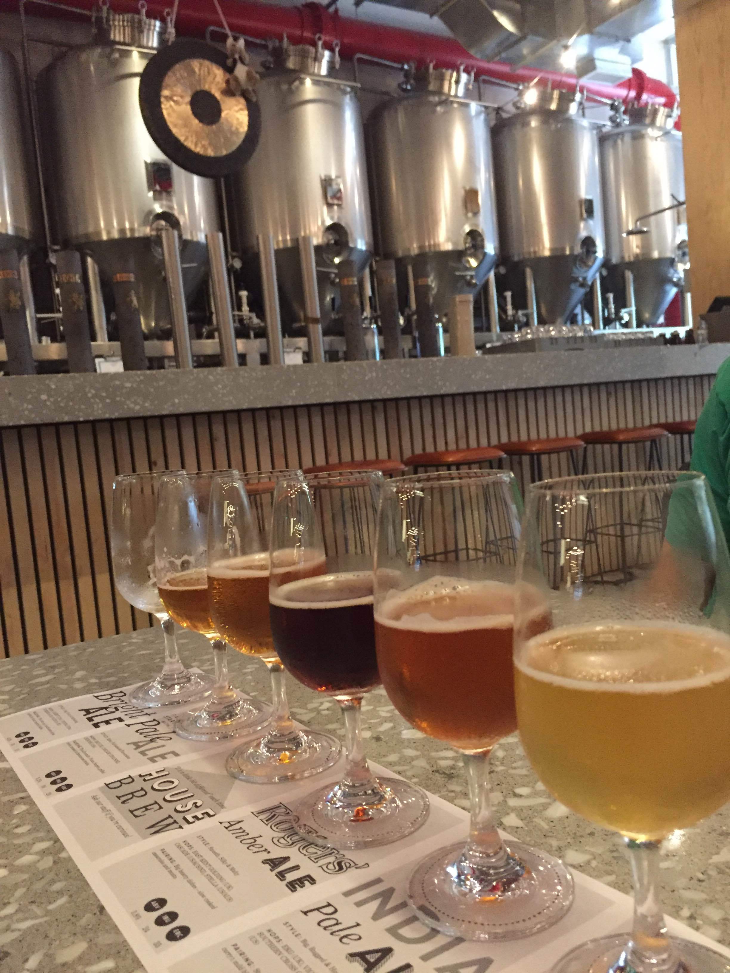 Tasting flight