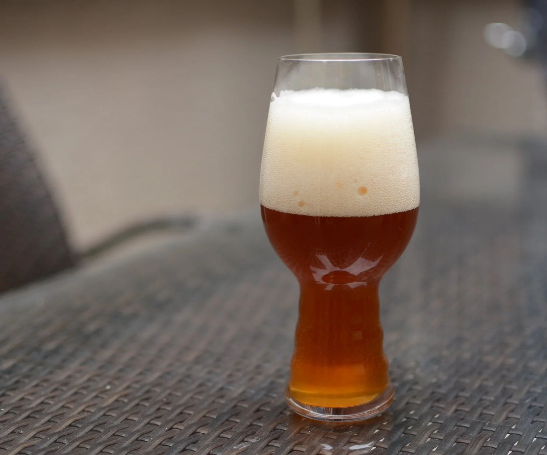 Pumpkin Saison - orange hue from pumpkin. intensity of spice relative to the beholder - too much for me