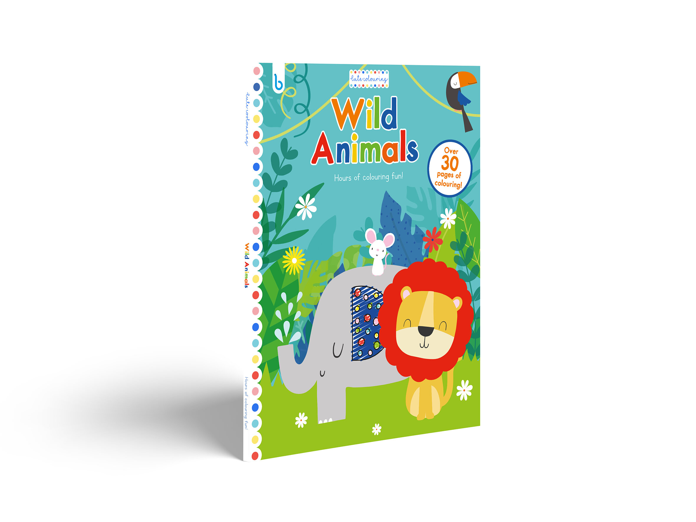 Cute Colouring - Wild Animals - 3D visual.jpg