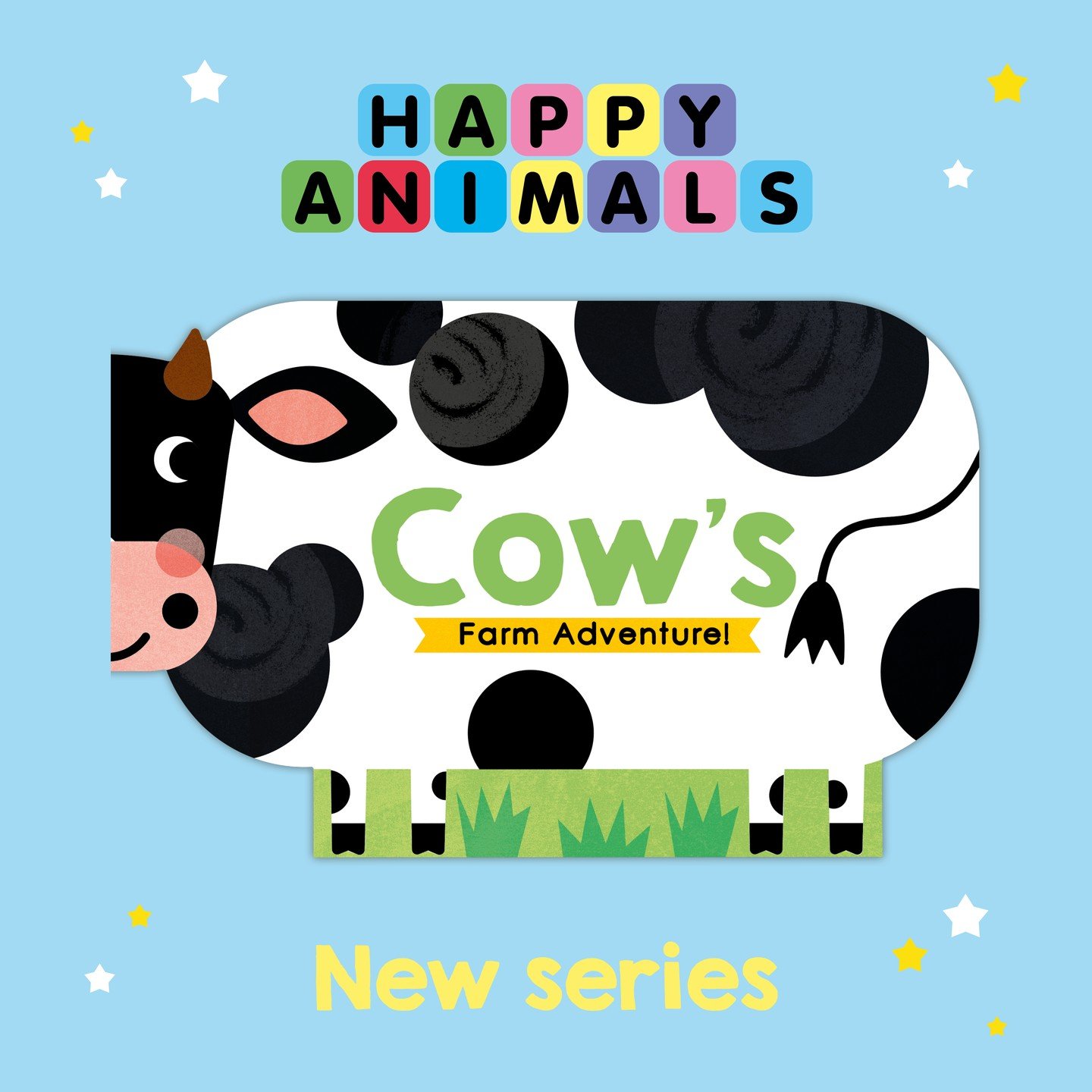 Check out our fun new series HAPPY ANIMALS for the Bologna book fair 🌙

These unique looking animal shaped books are fantastic fun for animal lovers!

Join each animal on their adventure around where they live and discover and learn about other ani