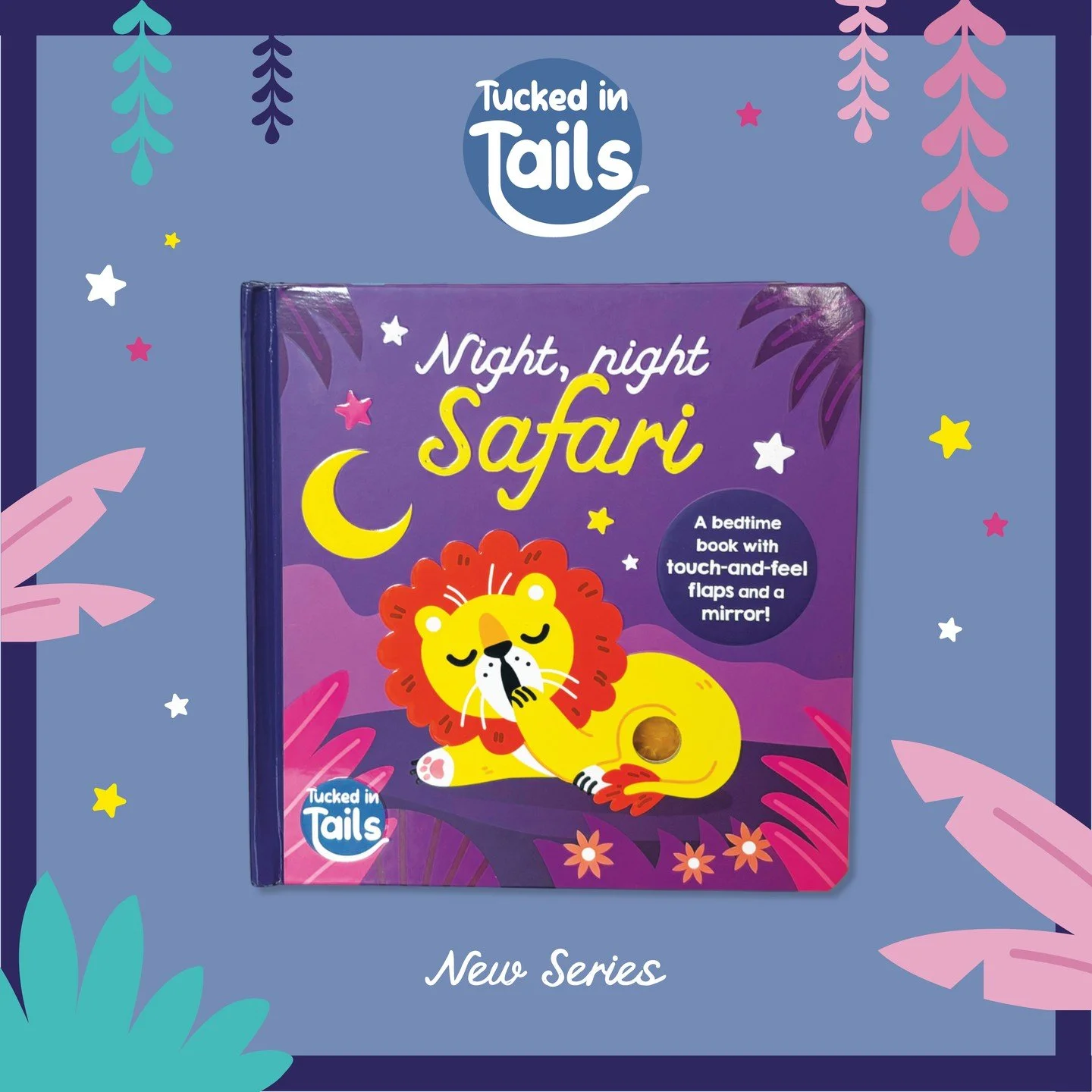 Take a look at our lovely new series TUCKED IN TAILS for the upcoming Frankfurt book fair ⭐️

With cute rhyming text and a new animal to discover tucked up in bed under a blanket. Lift the flap to discover who they are cuddling tight at bedtime.

A f