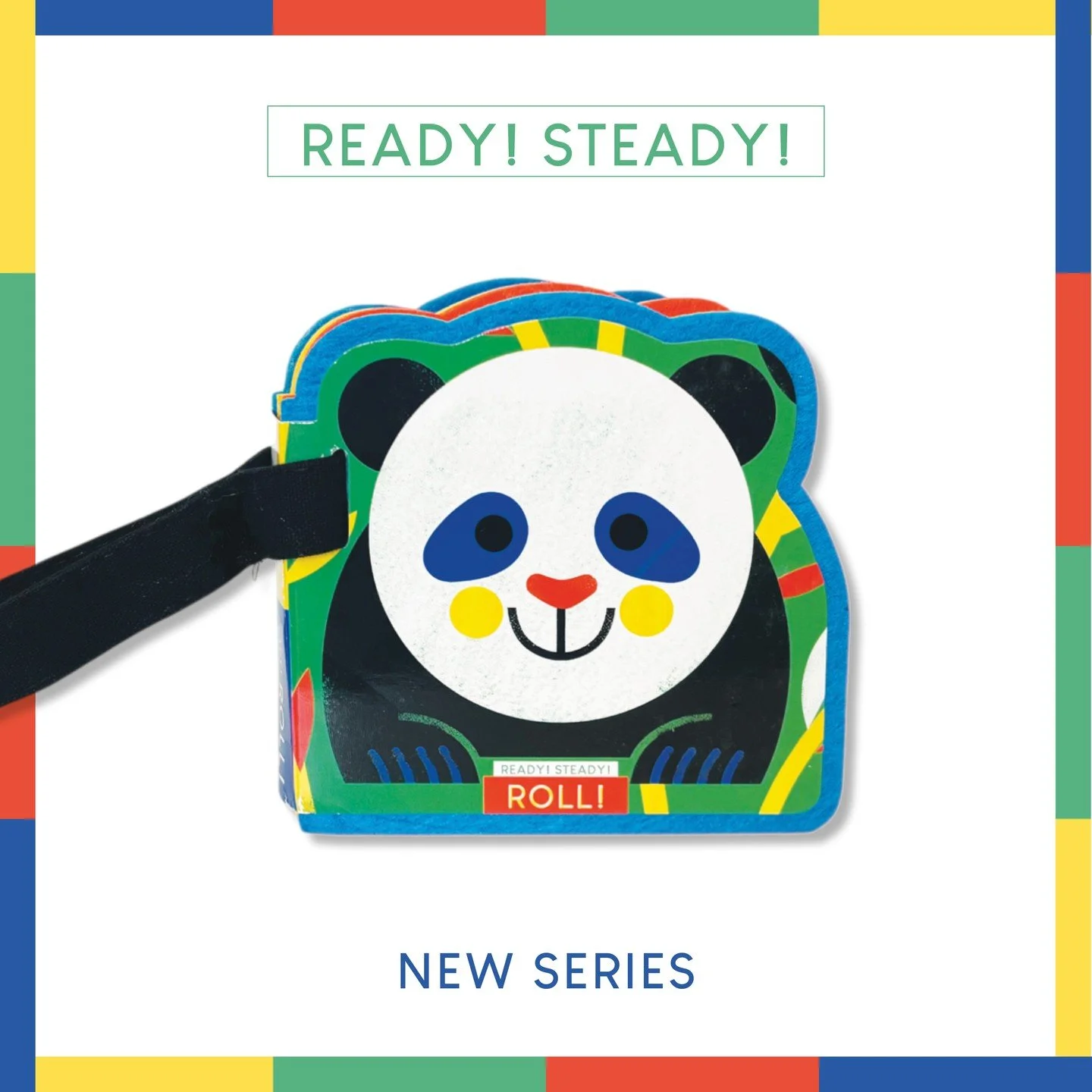Check out our adorable new series READY! STEADY! for the upcoming Frankfurt book fair 🐼

An animal shaped buggy book to take with you on the go!

With soft, colourful felt and lovely simple animal illustrations, these buggy books are as unique as th