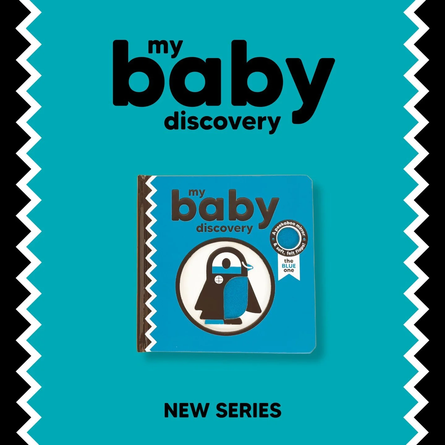 Take a look at our cute new series MY BABY DISCOVERY for the upcoming Frankfurt book fair 🖤🤍

The perfect introduction into colours and first words for your baby.

Each title features high contrast colour / black and white illustrations that captur