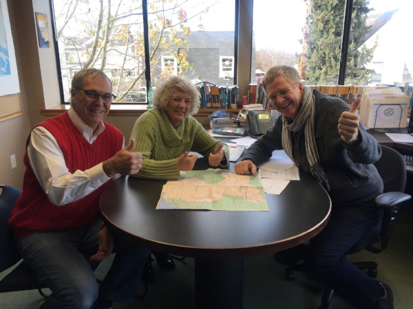 A fun afternoon on the radio with Rick Steves in Edmonds. The show should air sometime in February or March.
