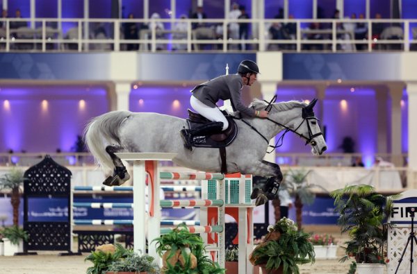 We spent a wonderful afternoon watching world champions compete in jumping and dressage.