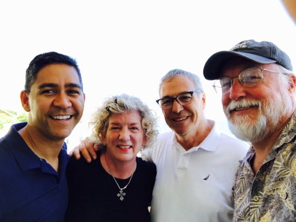 Vaughan and Joseph shared insights to life in Cape Town over a delicious lunch in Camps Bay.
