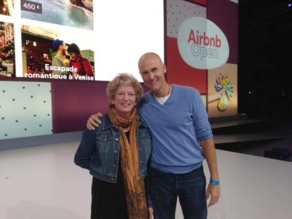 Chip helped make our first Airbnb Open appearance in Paris in front of 5,000 hosts seem like a walk in the park.