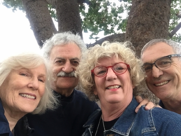 If Carol and Kent were in this selfie as well you'd see the six "Seniors" behind the production of our book. Old dogs, new tricks!