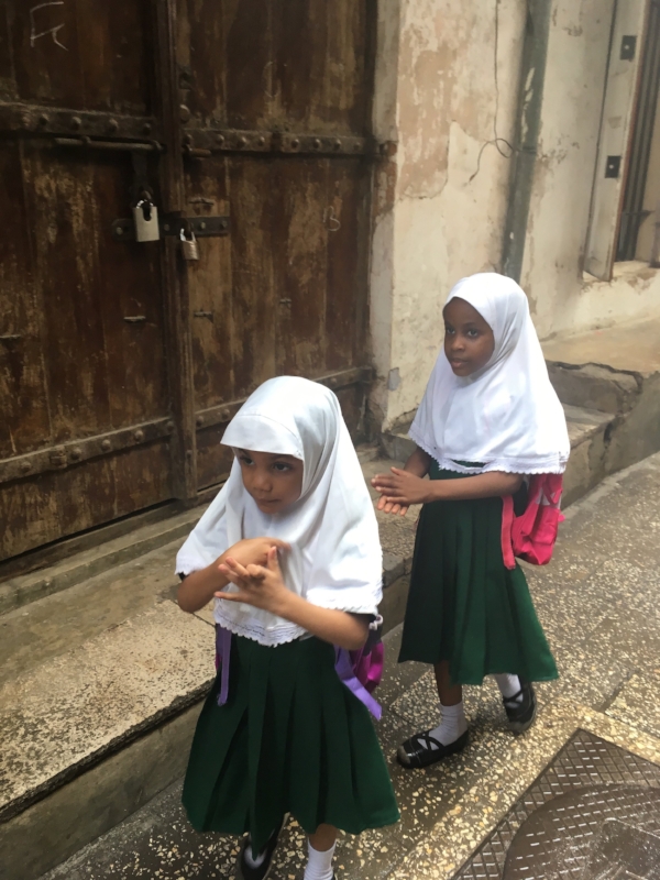There is a mosque and a Muslim school on our street and encountering little ones coming and going from school was such a treat. They are some of the most beautiful children I've ever seen.