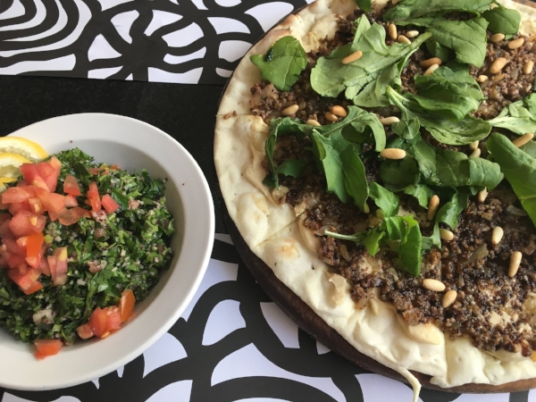 We ate well in Amman - this was just one lovely lunch at the Books@cafe.