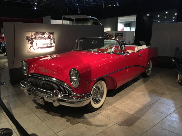 A beauty of a car in The Royal Automobile Museum that debuted in 1956 - just like me.