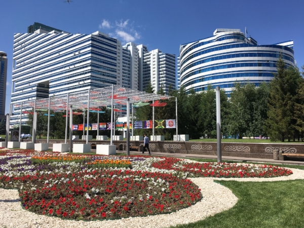 Astana is a glittering new, and beautiful city made from scratch!