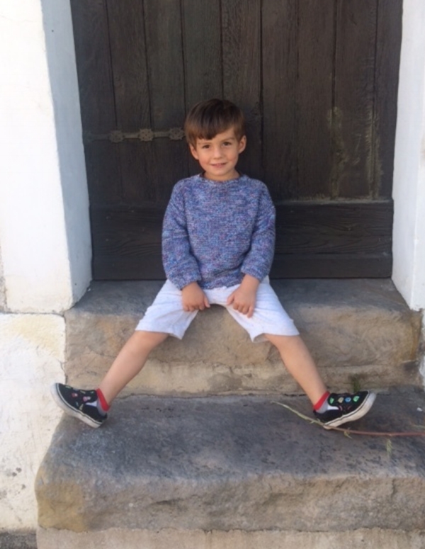Jacques is the most easy going little man you'll ever meet. All smiles, all the time.