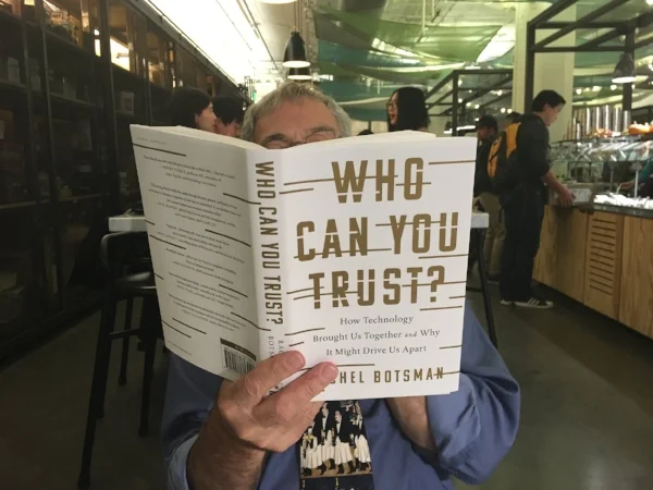 Here's a page turner Michael picked up at an author reading during our Senior Internship last fall at Airbnb's headquarters in San Francisco.