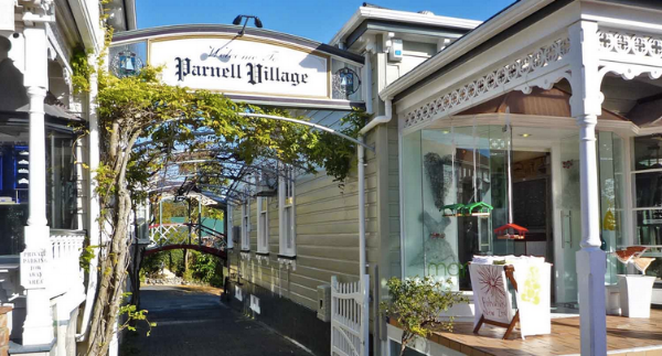 Parnell High Street was a pleasant walk from our Airbnb.