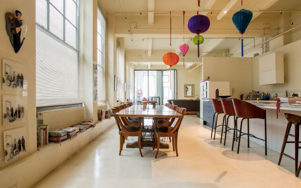 The beautiful loft we shared with our hosts in Melbourne was in the very center of town.