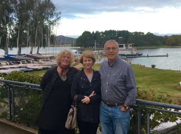 Here is our new friend Julie Stewart. She personifies what gracious hospitality is all about.