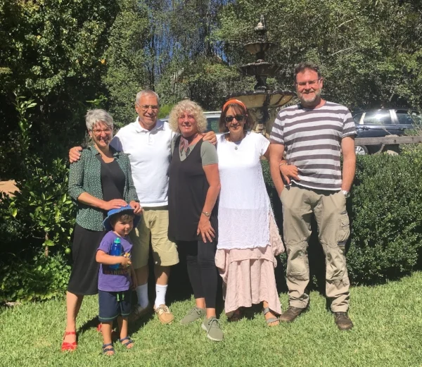 Our first stop in the Blue Mountains was a chance to meet Catherine and Scott for coffee.
