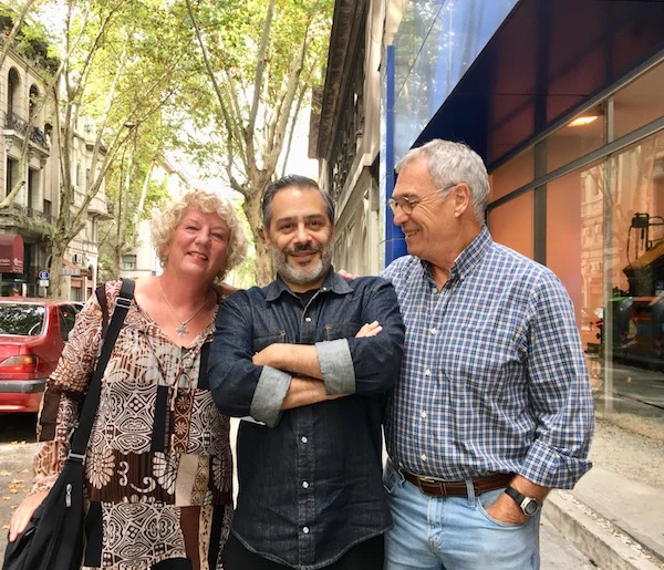 Our dapper reporter, Fabian Muro, was a wonderful source of information about the politics of Uruguay.