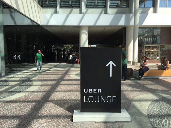 Apparently there are Uber Lounges in America, but this is the first one we’ve encountered.