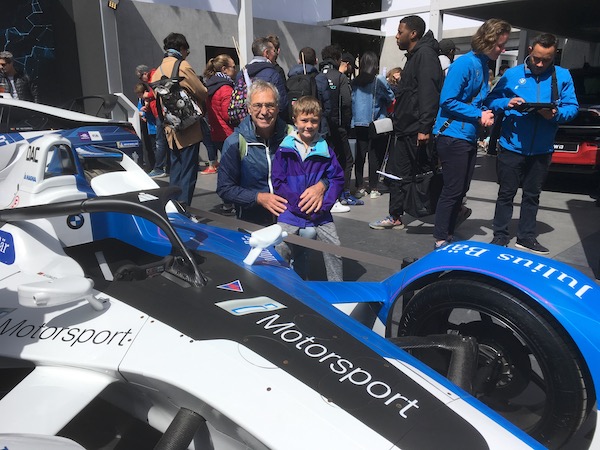Maybe we have another formula car driver in the family.