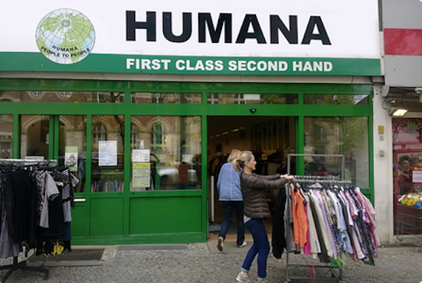 We found some great beach togs at the Humana stores dotted throughout our neighborhood.