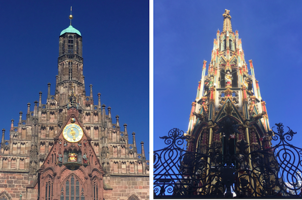 In Nuremberg I felt like most of my photos were taken looking up or looking down at all things wonderful.