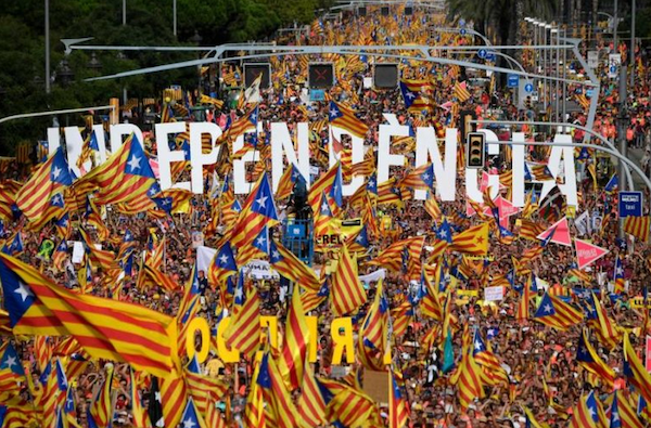 Here’s a link to a BBC story that summarizes the Catalonia crisis in 300 words.