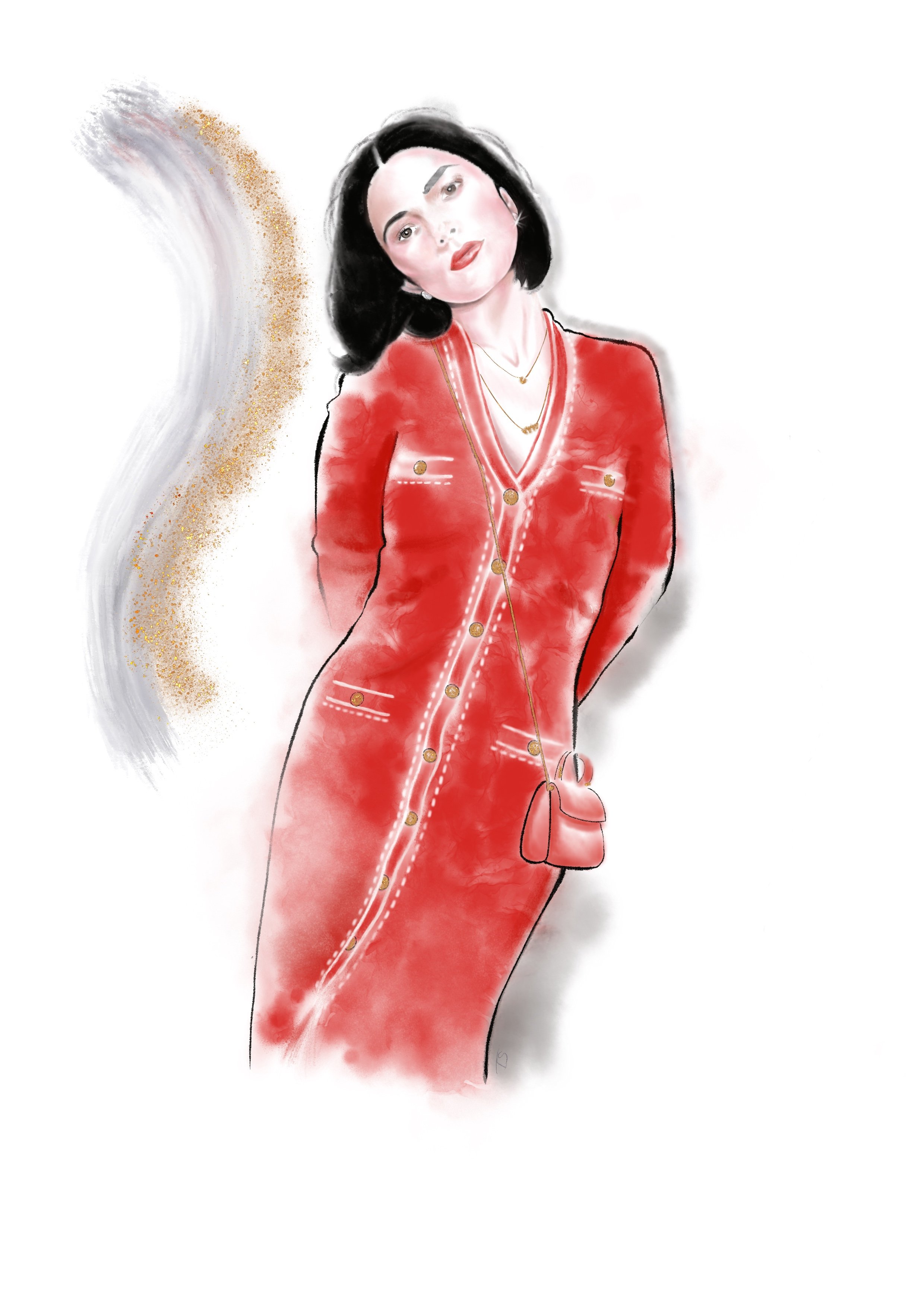 LADY IN RED