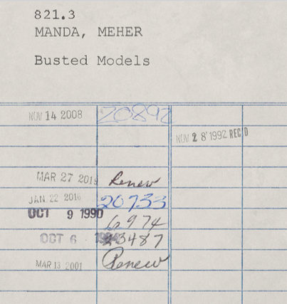 Manda / Busted Models