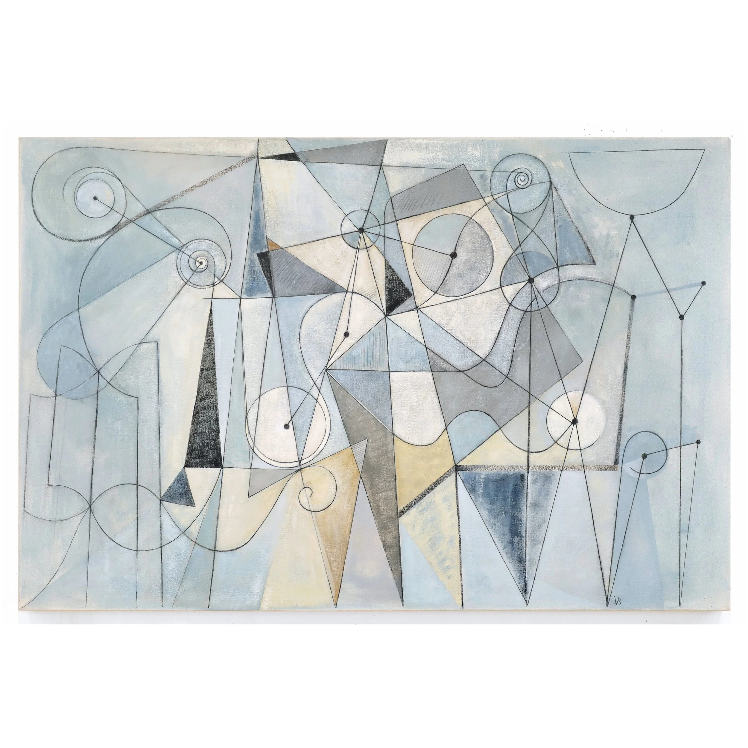 Solna / 32 in. x 48 in. x 1.5 in. painting on canvas.