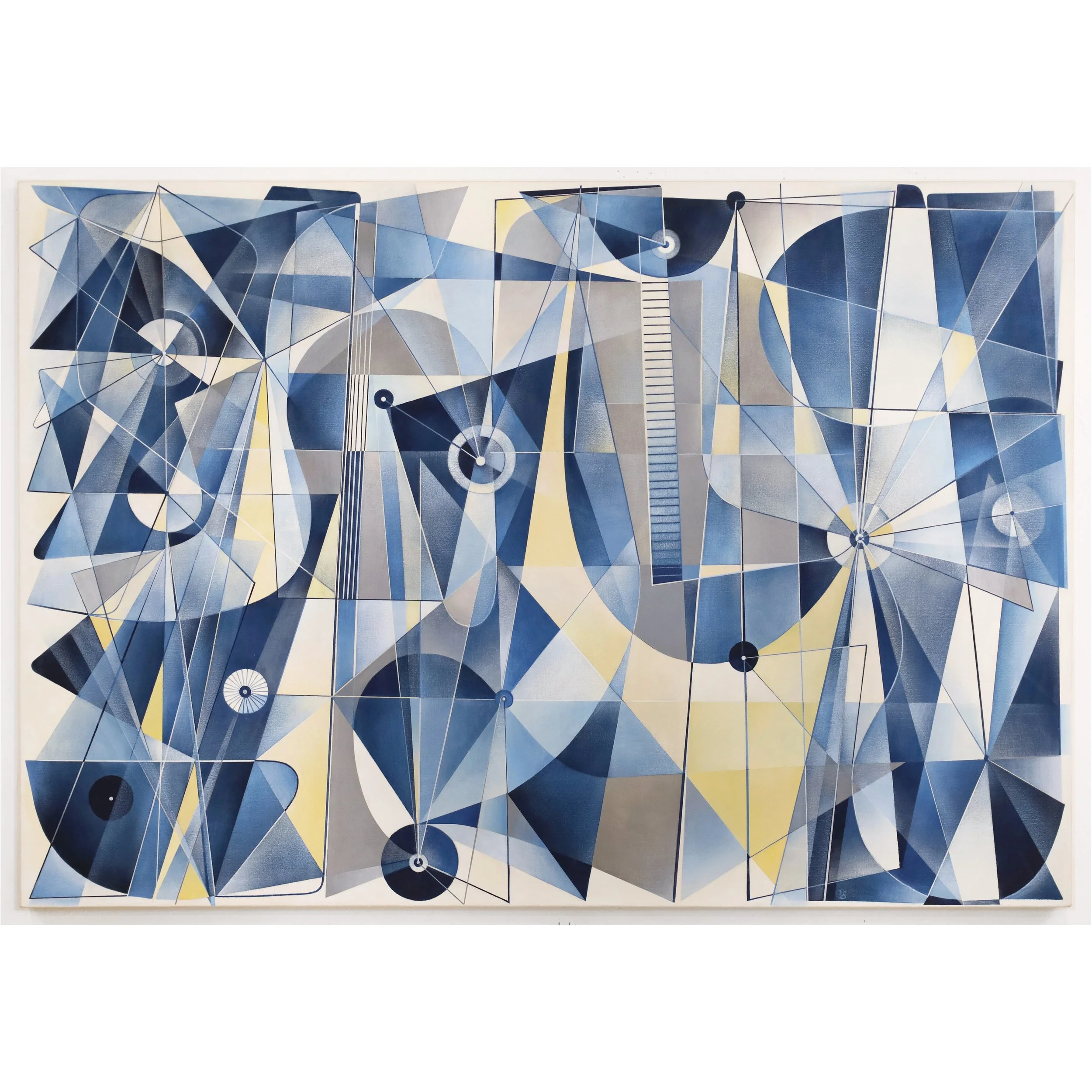 Le Cirque Deux / 44" x 64" x 1.5" painting on canvas