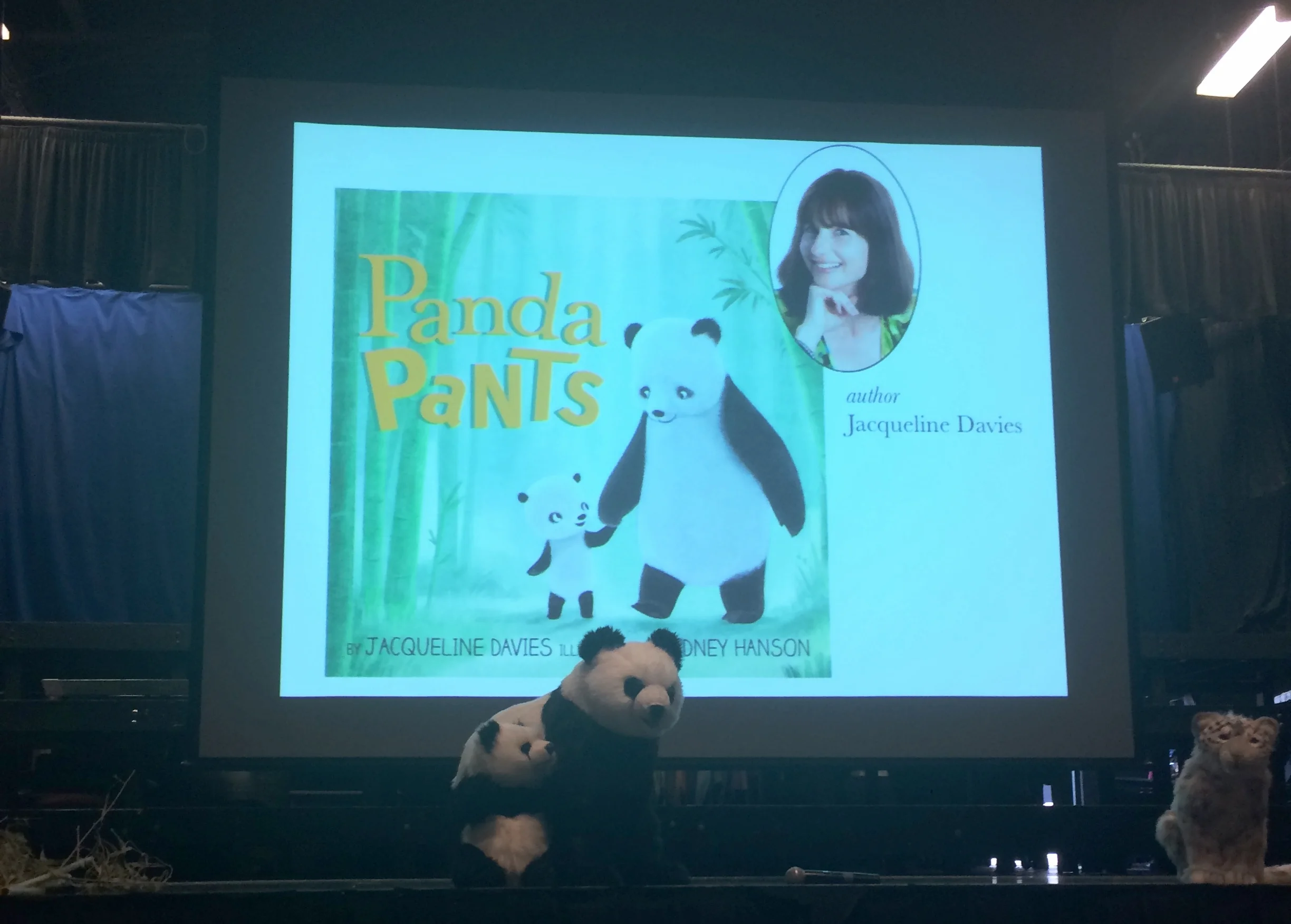 Panda Pants and Meeting Authors