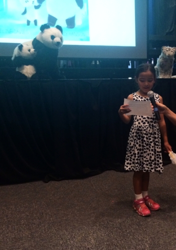 Little Lion doing her introduction