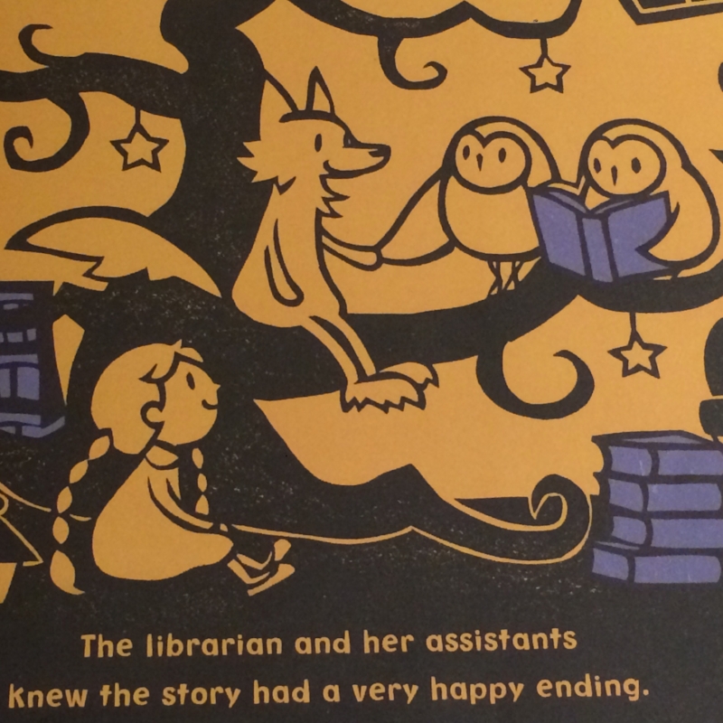 This is one of my favorite scenes in The Midnight Library by Kazuno Kohara.