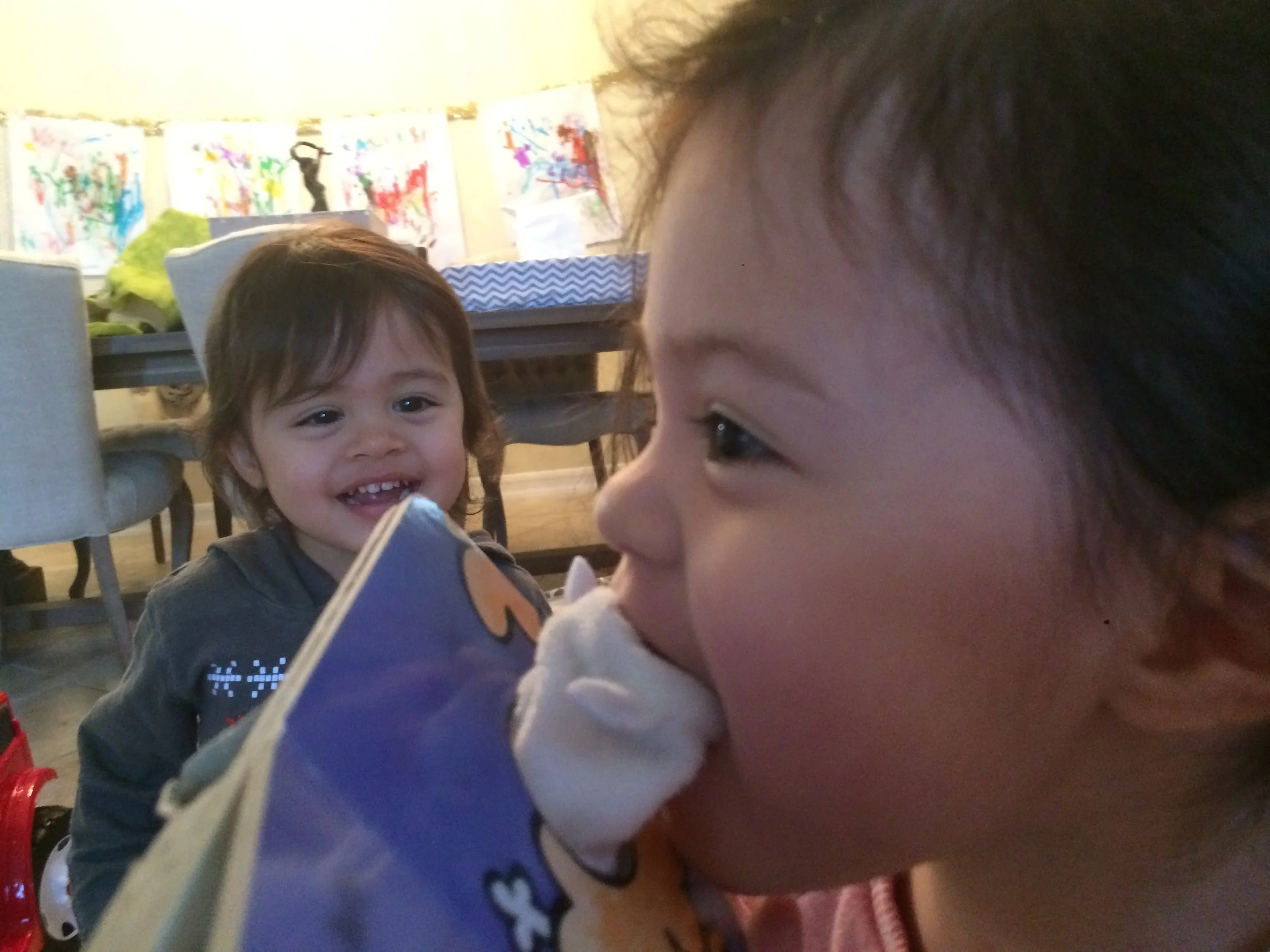 Little Lambs x 2 Also Known as Piggie and Monkey