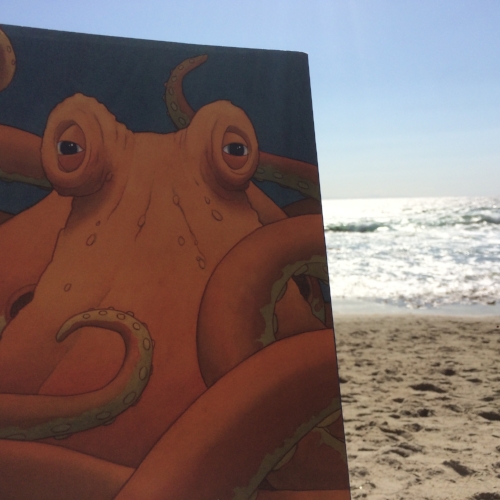 The lovely octopus from David Wiesner and Donna Jo Napoli's Fish Girl.