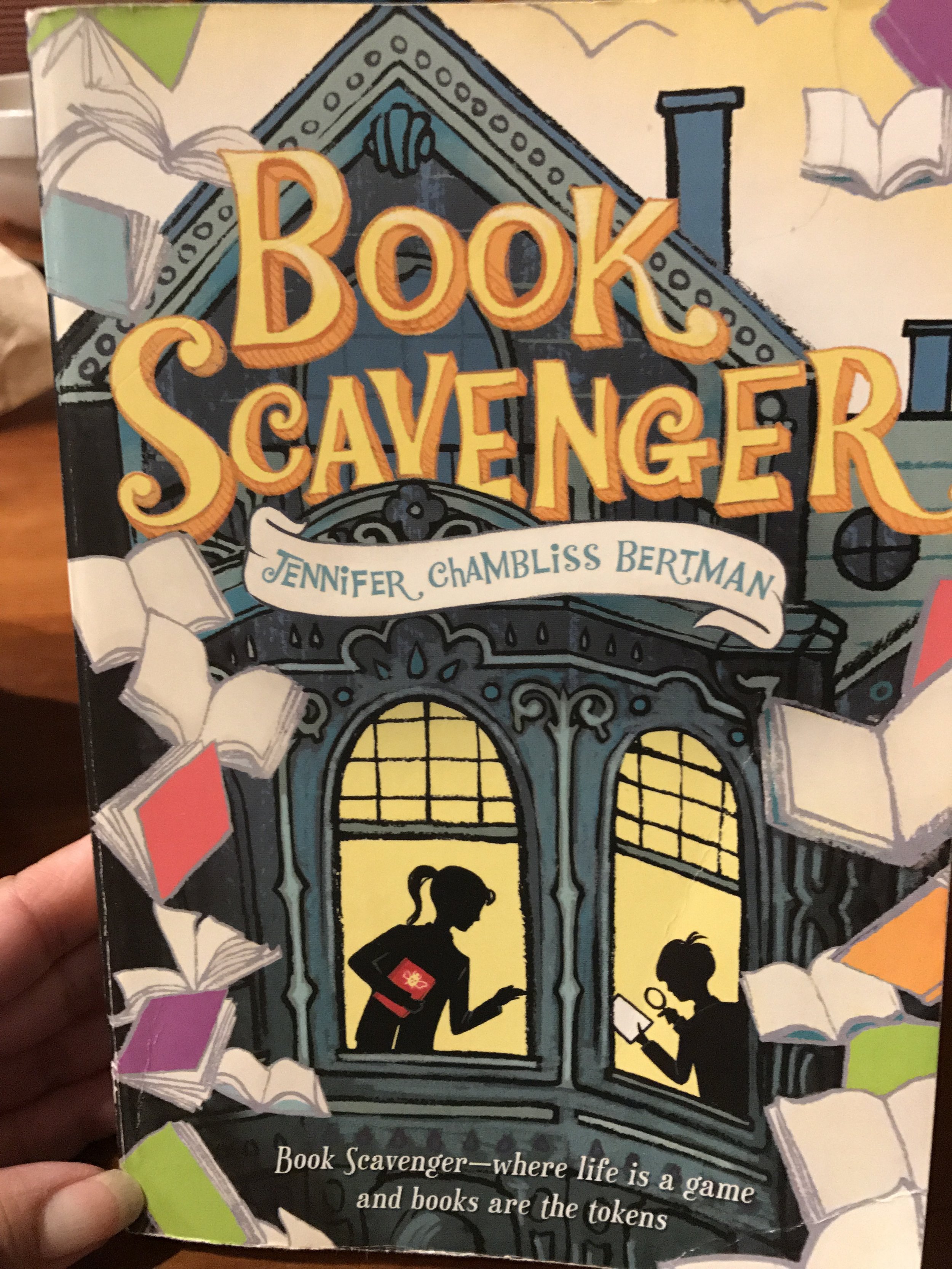 First Pages: Book Scavenger